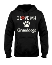 Grandfather I Love My Granddogs Hooded Sweatshirt front