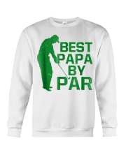 Grandfather Best Papa By Par Crewneck Sweatshirt tile