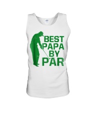 Grandfather Best Papa By Par Unisex Tank tile