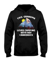 Grandmother This Grandma Loves Camping Hooded Sweatshirt tile