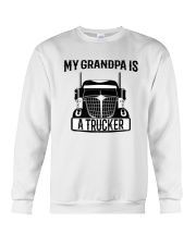 Grandfather My Grandpa Is A Trucker Crewneck Sweatshirt tile