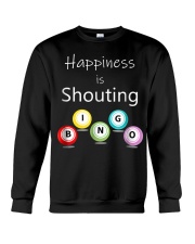 Grandmother Happiness Is Shouting Bingo Crewneck Sweatshirt tile