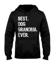 Grandmother Womens Best Dog Grandma Ever Hooded Sweatshirt tile
