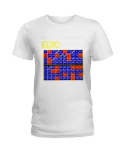 Grandfather Is My Name Keno Is My Game Ladies T-Shirt tile