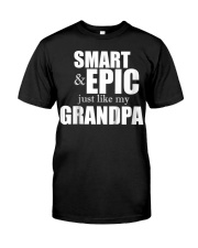 Grandfather Smart Epic Like Grandpa Premium Fit Mens Tee tile