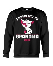Grandmother Promoted To Grandma 2019 Crewneck Sweatshirt tile