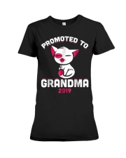 Grandmother Promoted To Grandma 2019 Premium Fit Ladies Tee tile