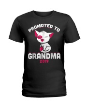 Grandmother Promoted To Grandma 2019 Ladies T-Shirt tile