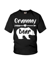 Grandmother Grammy Bear Gift For Grandma Youth T-Shirt tile