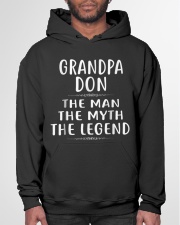 Grandfather Don The Man The Myth The Legend Hooded Sweatshirt garment-hooded-sweatshirt-front-03