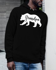 Grandfather Christmas Bear Hooded Sweatshirt apparel-hooded-sweatshirt-lifestyle-front-19