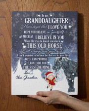 Granddaughter Christmas Never Forget I Love You 11x14 Gallery Wrapped Canvas Prints aos-canvas-pgw-11x14-lifestyle-front-33