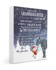 Granddaughter Christmas Never Forget I Love You 11x14 Gallery Wrapped Canvas Prints front