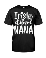 Grandmother Irish Dance Nana Green Shamrock Classic T-Shirt tile