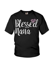 Grandmother Blessed Nana Youth T-Shirt tile