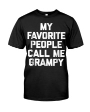 Grandfather My Favorite People Call Me Grampy Classic T-Shirt tile