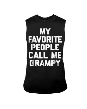 Grandfather My Favorite People Call Me Grampy Sleeveless Tee tile