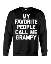 Grandfather My Favorite People Call Me Grampy Crewneck Sweatshirt tile