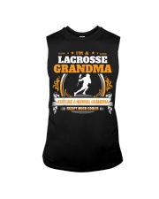 Grandmother Lacrosse Christmas Gift For Grandma Sleeveless Tee tile