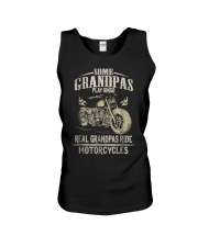 Grandfather Real Grandpas Ride Motorcycle Biker Unisex Tank tile