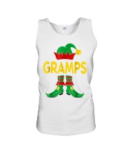 Grandfather Christmas Gramps Elf Unisex Tank tile