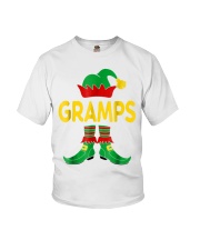 Grandfather Christmas Gramps Elf Youth T-Shirt tile