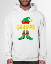 Grandfather Christmas Gramps Elf Hooded Sweatshirt garment-hooded-sweatshirt-front-03