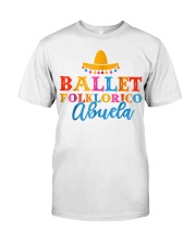 Tshirt Grandmother Ballet Abuela Classic T-Shirt front