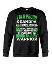 Grandfather Traumatic Brain Injury Grandpa Crewneck Sweatshirt tile