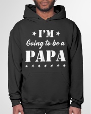 Grandfather I M Going To Be Papa Hooded Sweatshirt garment-hooded-sweatshirt-front-03