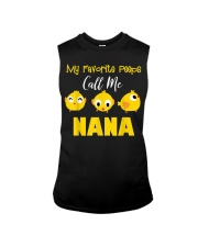 Grandmother My Favorite Peeps Call Me Nana Sleeveless Tee tile