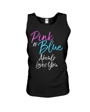 Grandfather Pink Or Blue Abeulo Loves You Unisex Tank tile