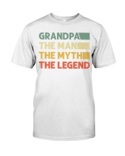 Grandfather The Man The Myth The Legend Premium Fit Mens Tee tile