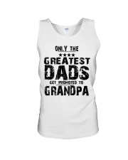 Grandfather Greatest Dads Get Promoted To Grandpa Unisex Tank tile