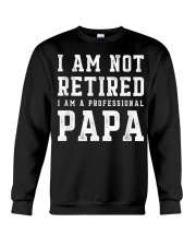 Grandfather Retirement Men Gift Retired Grandpa Crewneck Sweatshirt tile