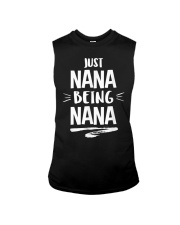 Grandmother Just Nana Being Nana Sleeveless Tee tile