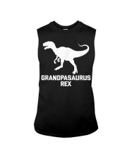 Grandfather Grandpasaurus Rex Funny Sleeveless Tee tile