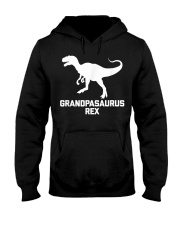 Grandfather Grandpasaurus Rex Funny Hooded Sweatshirt front