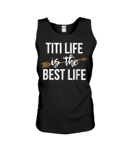 Grandmother Titi Life Is The Best Life Unisex Tank tile