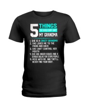 Tshirt Grandmother 5 Things Ladies T-Shirt tile