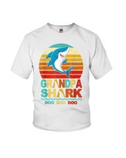 Grandfather Shark Doo Doo Doo Youth T-Shirt tile