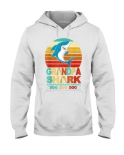 Grandfather Shark Doo Doo Doo Hooded Sweatshirt front