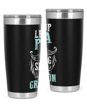 Grandfather Shaving Is For Grandson 20oz Tumbler front