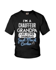 Grandfather Im A Chauffeur Grandpa Youth T-Shirt tile