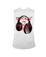 Grandfather Music Lover Rocking Grandpa Life Sleeveless Tee tile