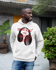 Grandfather Music Lover Rocking Grandpa Life Hooded Sweatshirt apparel-hooded-sweatshirt-lifestyle-front-18