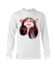 Grandfather Music Lover Rocking Grandpa Life Long Sleeve Tee tile