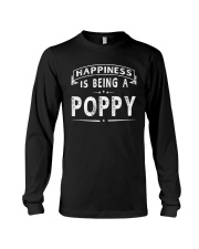 Grandfather Happiness Is Being A Poppy Long Sleeve Tee tile