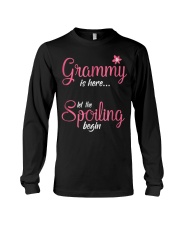 Grandmother Grammy Is Here Let The Spoiling Long Sleeve Tee tile