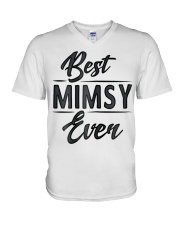 Grandmother Best Mimsy Ever V-Neck T-Shirt tile